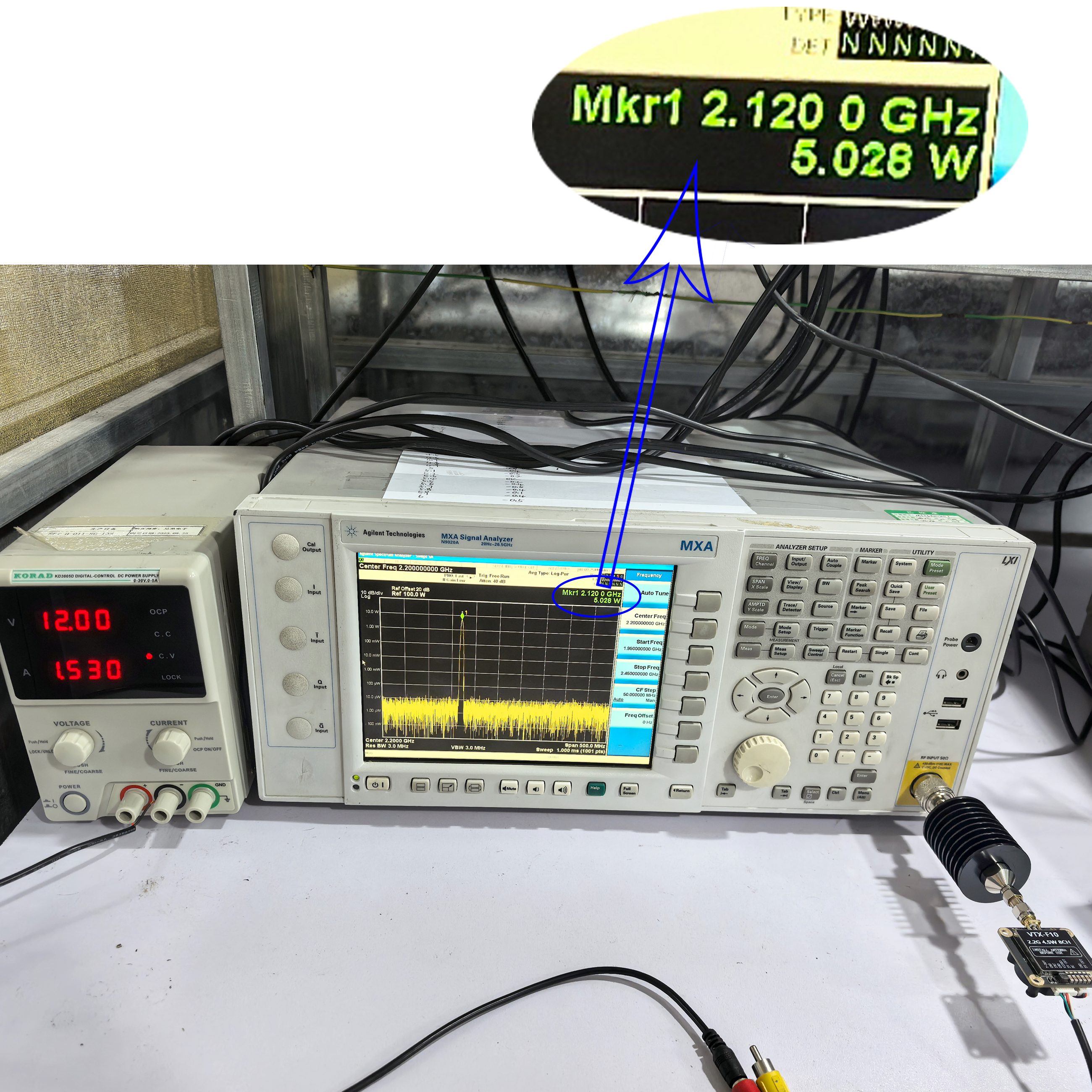 2.0-2.2G 4.5W VTX 8CH FPV Vide - Fpv Drone Receiver のレビューと価格