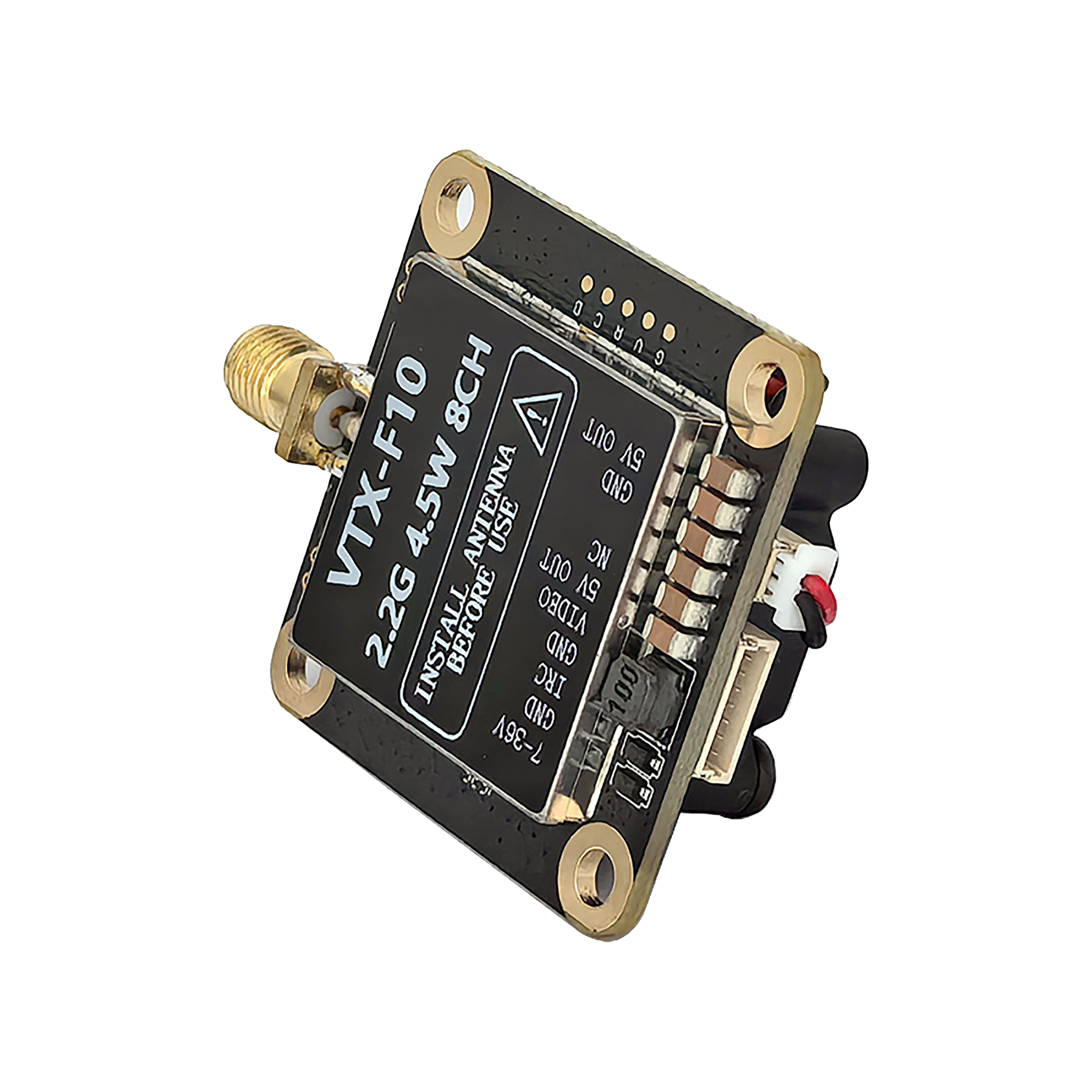 2.0-2.2G 4.5W VTX 8CH FPV Vide - Fpv Drone Receiver のレビューと価格