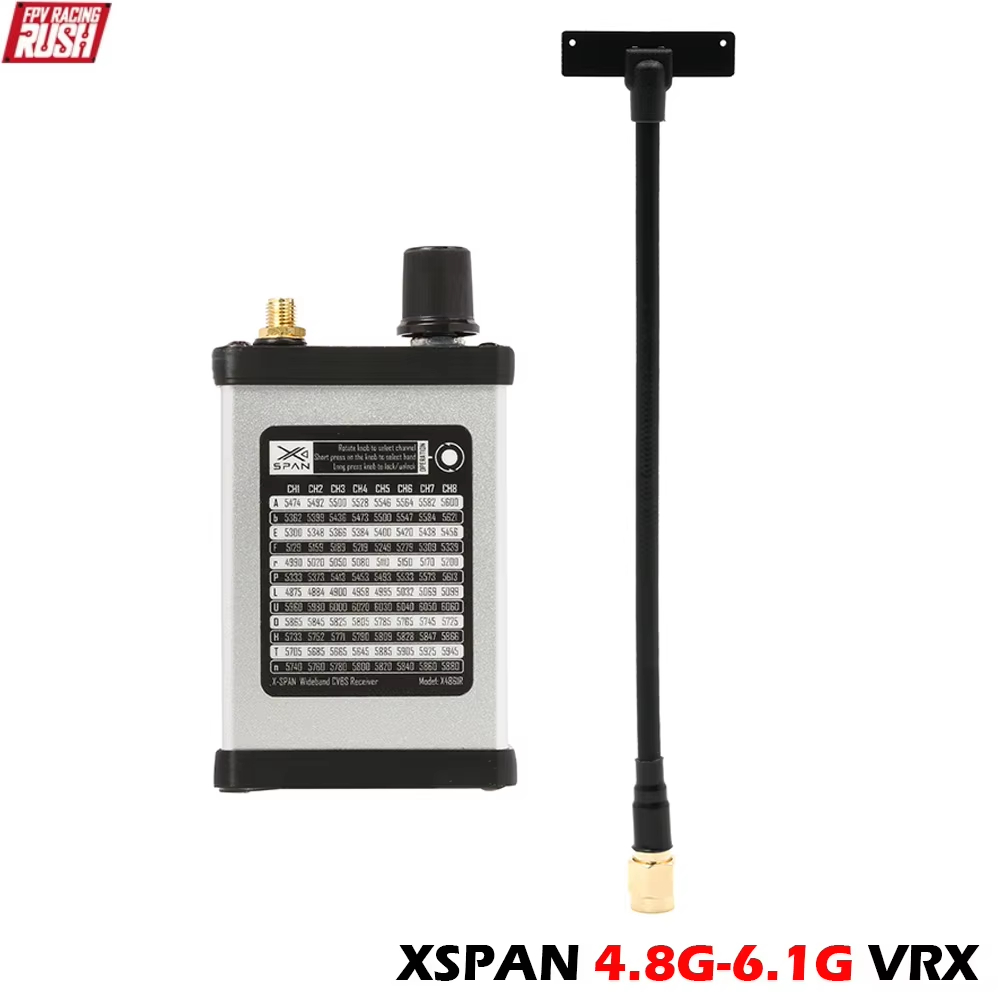 RushFpv 6.1G-7.2G / 4.8G-6.1G  - Fpv Drone Kit のレビューと価格