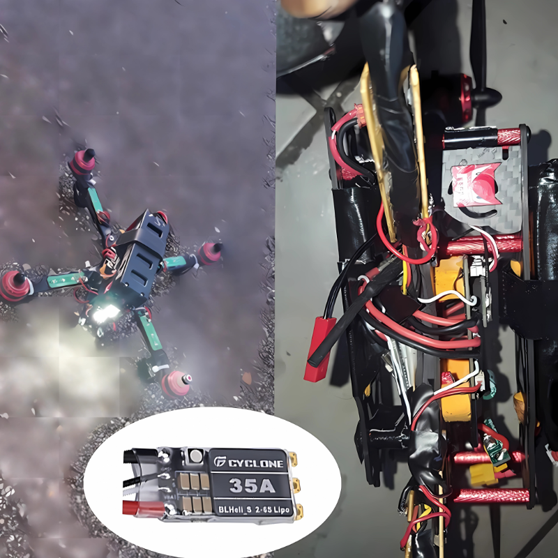 Cyclone 35A BLHeli_S ESC - Hig - Fpv Drone Motor のレビューと価格