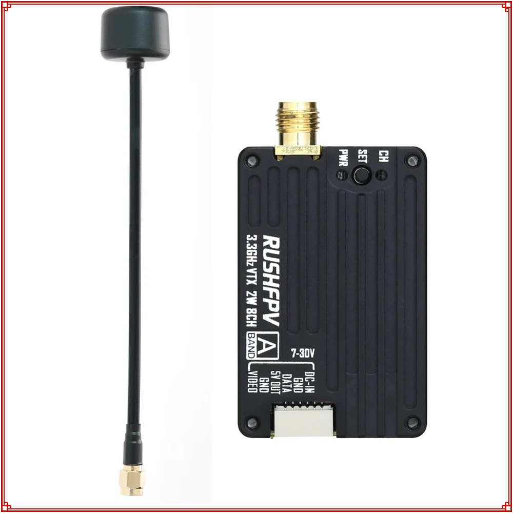 2026 New RUSHFPV 3.3G 2W VTX T - Fpv Drone Receiver のレビューと価格