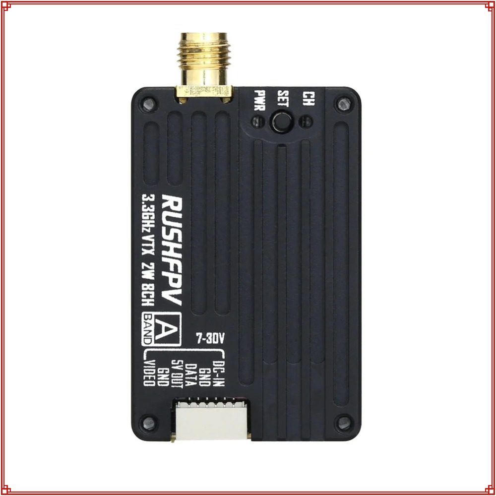 2026 New RUSHFPV 3.3G 2W VTX T - Fpv Drone Receiver のレビューと価格