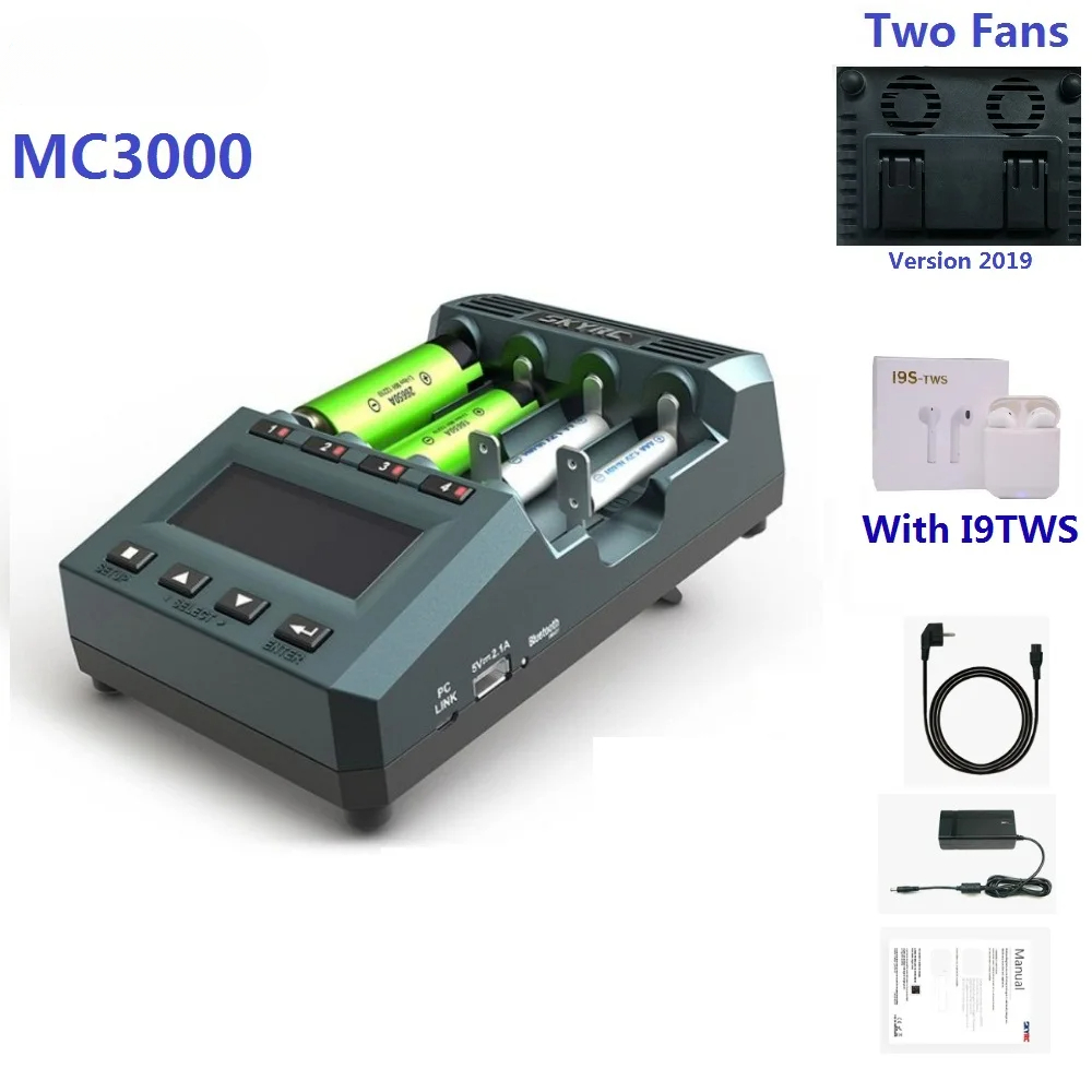 MC3000  Smart 4 Slots LCD Disp - Fpv Drone Charger のレビューと価格
