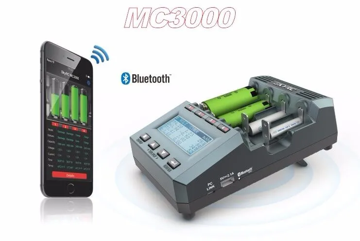 MC3000  Smart 4 Slots LCD Disp - Fpv Drone Charger のレビューと価格