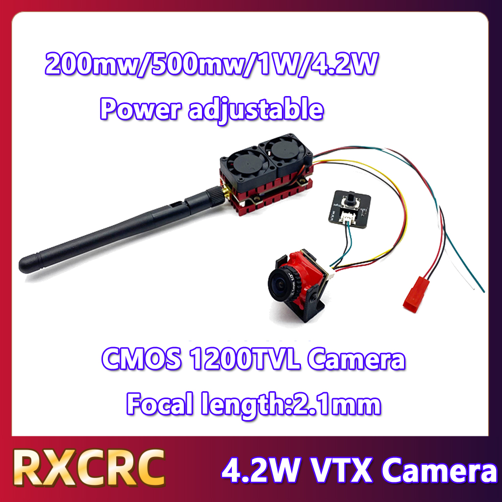 RXCRC 5.8G 48CH 4.2W High Powe - Fpv Drone Camera のレビューと価格