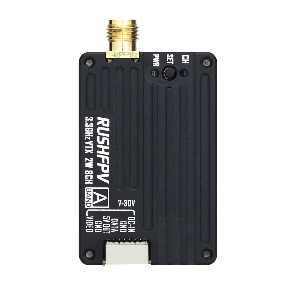 RUSHFPV 3.3G 2W VTX Transmitte - Fpv Drone Receiver のレビューと価格