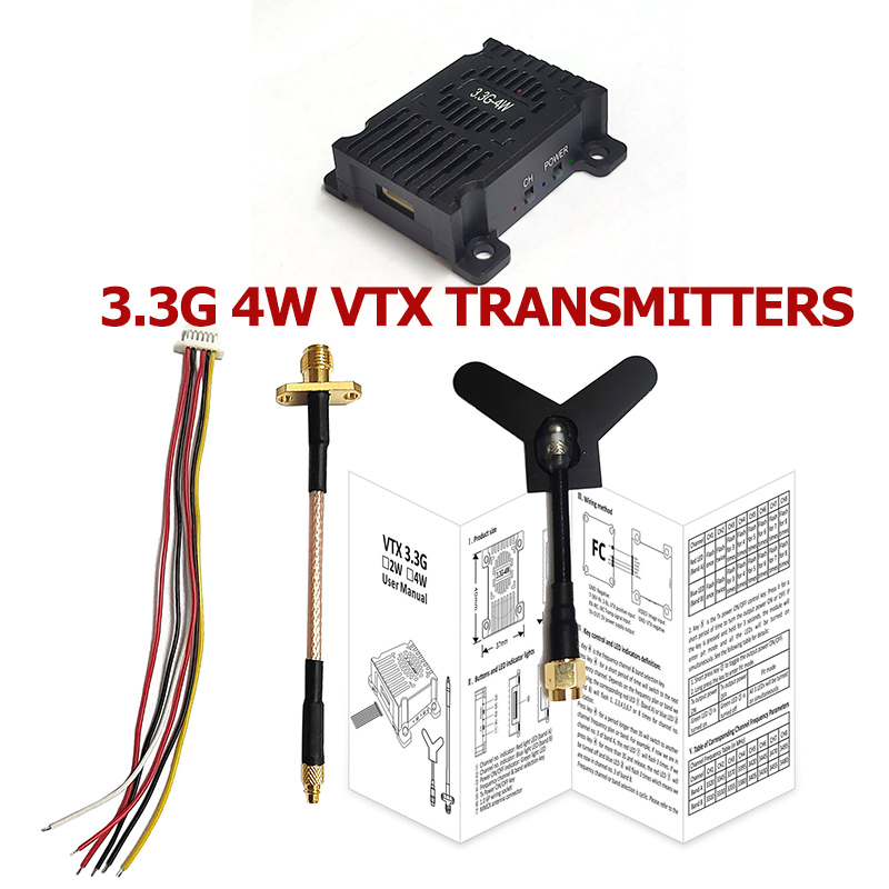 3.3GHz 3.3G 4W FPV Drones Mode - Fpv Drone Kit のレビューと価格