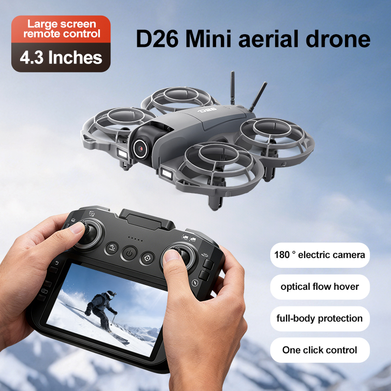 D26 Drone 4K Aerial HD 180° Ca - Fpv Drone Charger のレビューと価格