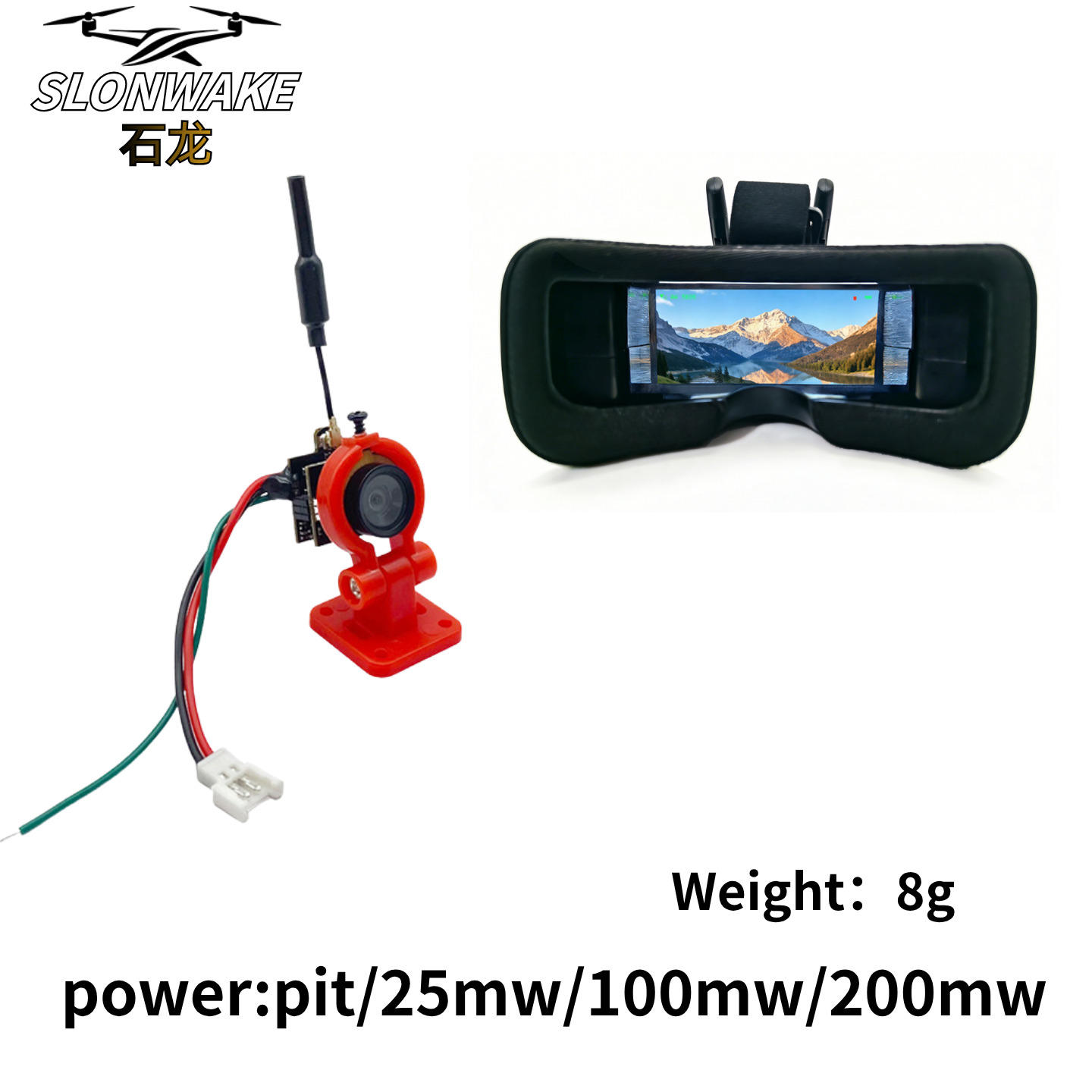 Slonwake 5.8G 48CH 200mW FPV D - Fpv Drone Transmitter のレビューと価格