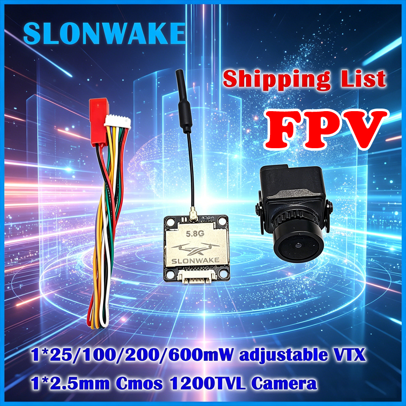 SLONWAKE Ready to use 5.8G 48C - Fpv Drone Camera のレビューと価格