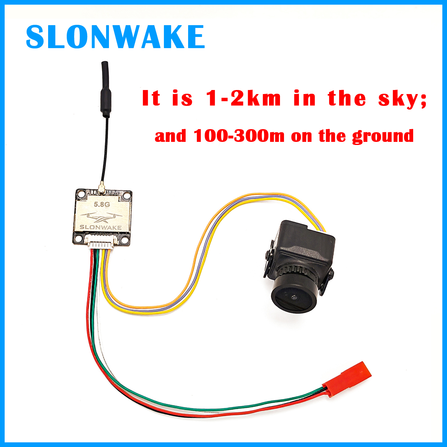 SLONWAKE Ready to use 5.8G 48C - Fpv Drone Camera のレビューと価格