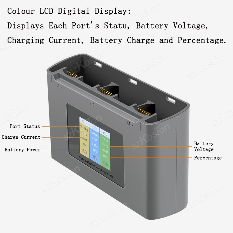 For DJI Mavic Mini 2/SE Mini 4 - Fpv Drone Charger のレビューと価格