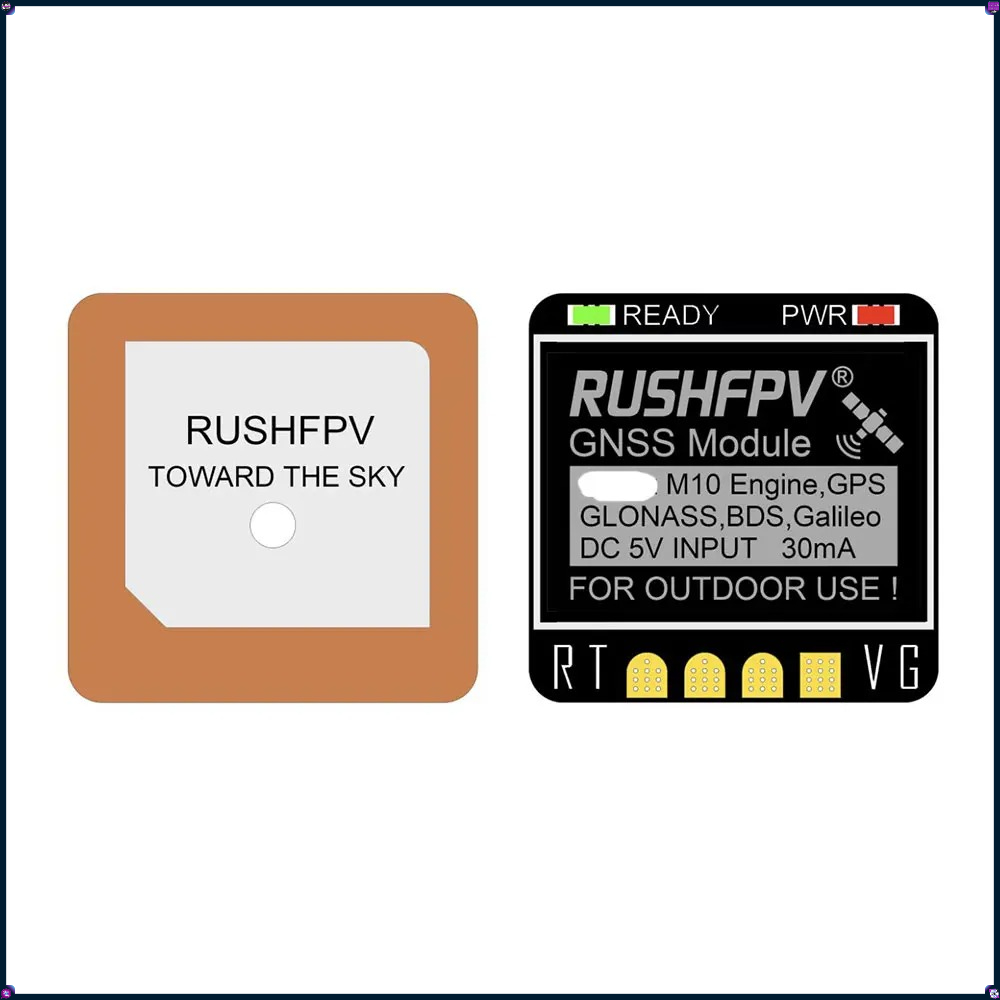 1-4Pcs RUSHFPV MINI M10 GPS Mo - Fpv Drone Antenna のレビューと価格