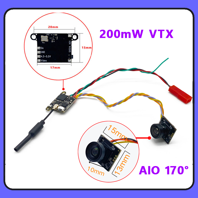 SLONWAKE 5.8G 1200TVL FPV Came - Fpv Drone Receiver のレビューと価格