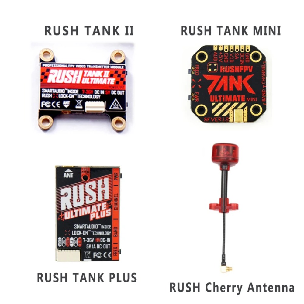 RUSH TANK Ultimate II/Mini/ PL - Fpv Drone Receiver のレビューと価格