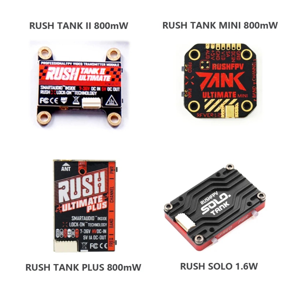 RUSH TANK Ultimate II/Mini/ PL - Fpv Drone Receiver のレビューと価格
