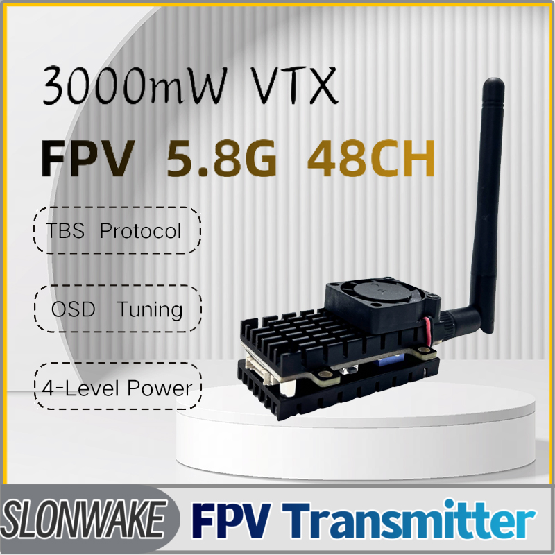 SLONWAKE 5.8G 3000mW Simulatio - Fpv Drone Vtx のレビューと価格