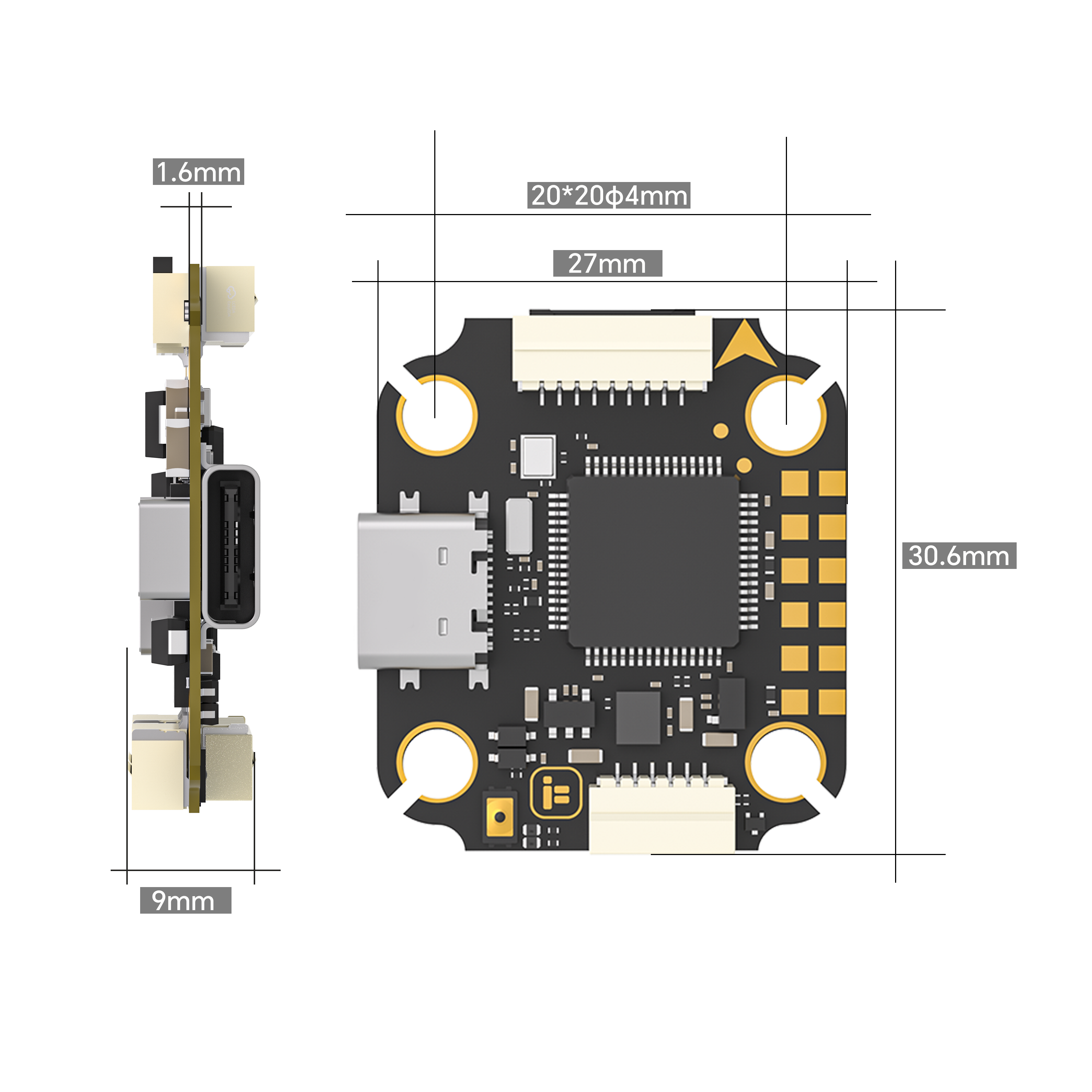 iFlight Borg F7 Mini Stack Fli - Fpv Drone Esc のレビューと価格