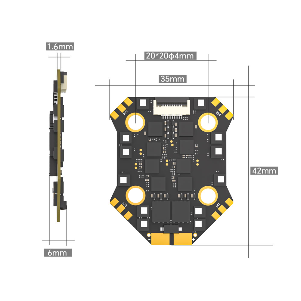iFlight Borg F7 Mini Stack Fli - Fpv Drone Esc のレビューと価格