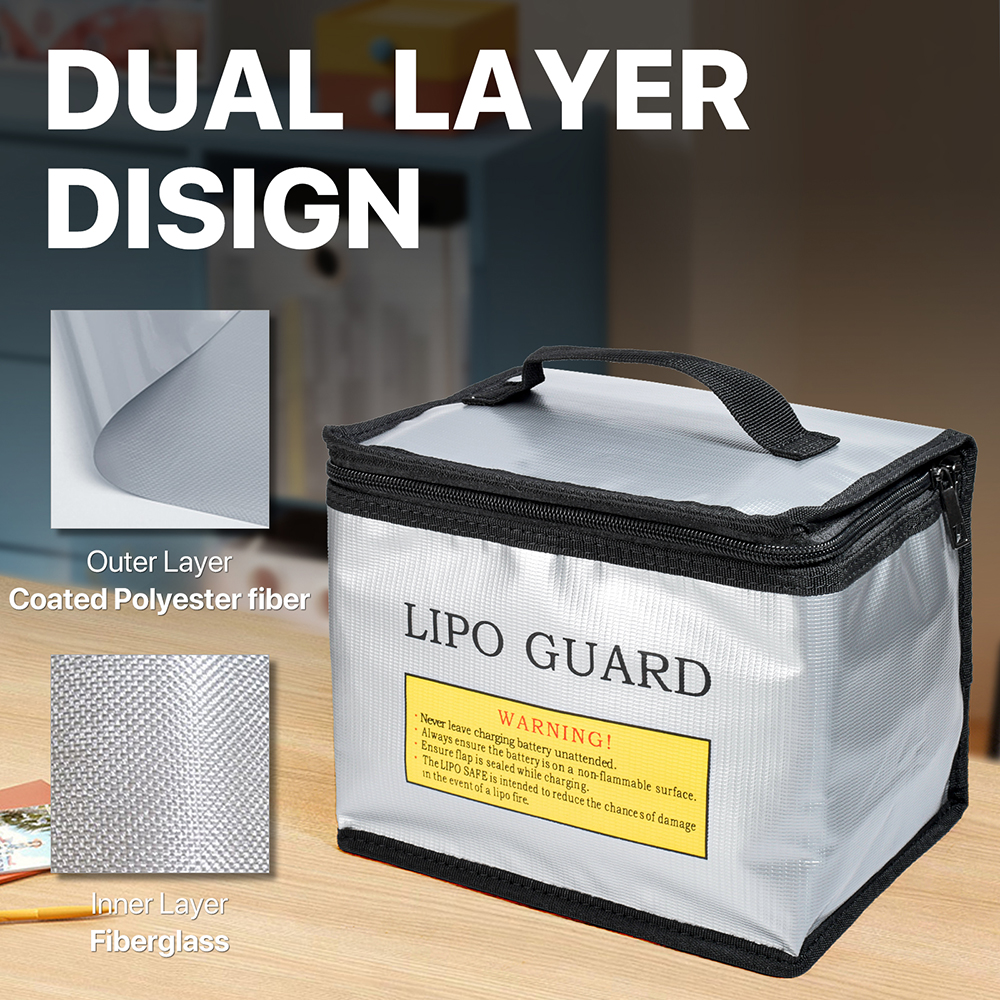 Lipo Guard Safety Bag Fireproo - Fpv Drone Bag のレビューと価格